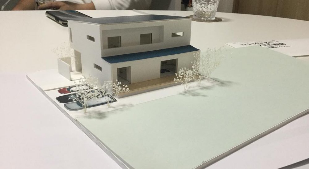 徳島　注文住宅　建築模型　テクノストラクチャー　亀井組