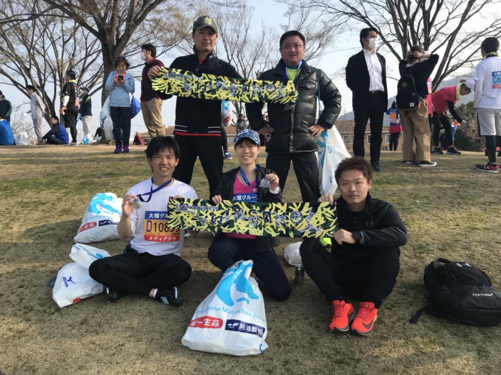 とくまマラソン2018　亀井組